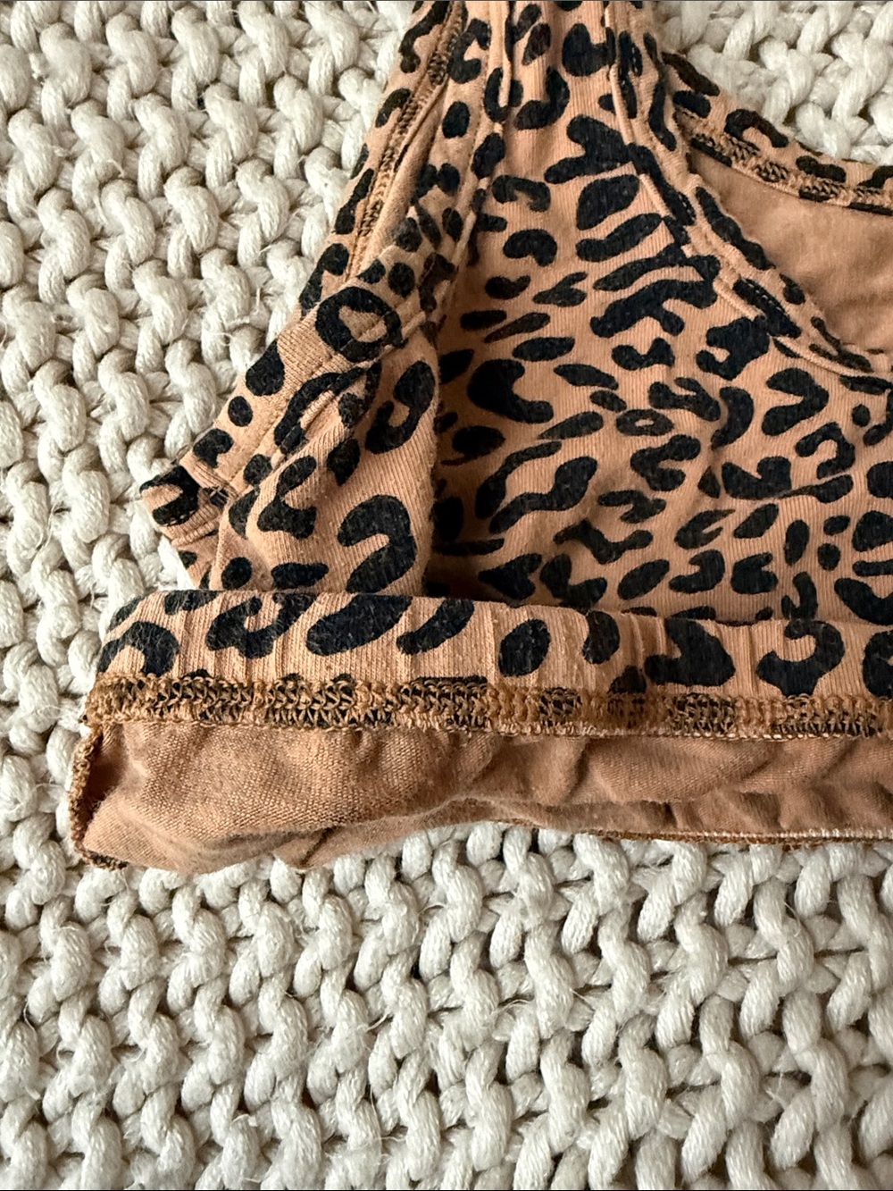 ARQ Wide Strap Bra | Leopard Bra - Picture 4 of 6